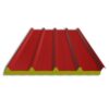 Πάνελ Οροφής Τραπεζοειδές - Πάχους 3 cm 3.5 cm 4 cm 5 cm Χρώμα RAL 3013 - Πάνελ πολυουρεθάνης